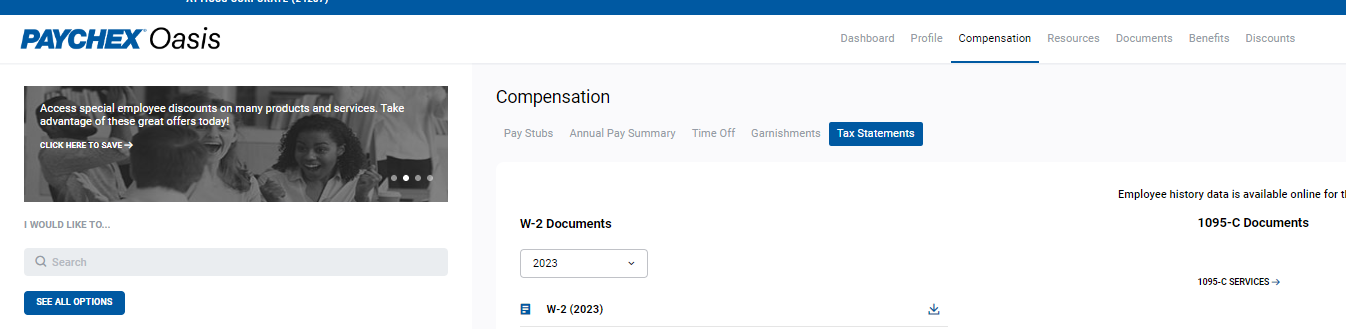 paychex w-2